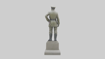 National Soldier Statue model VR / AR / low-poly