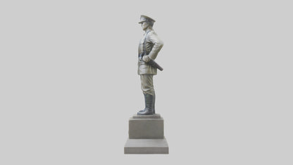 National Soldier Statue model VR / AR / low-poly