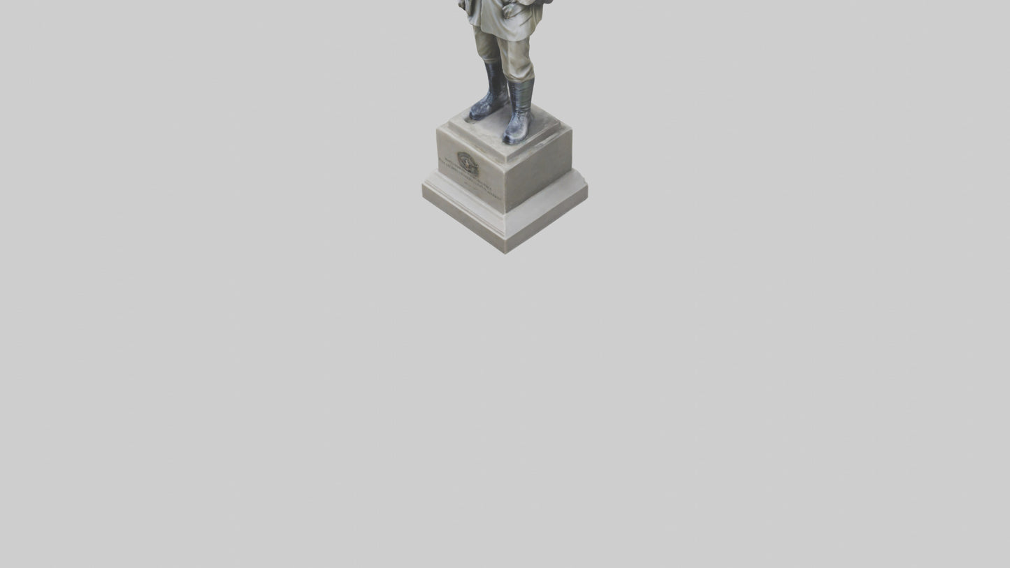 National Soldier Statue model VR / AR / low-poly