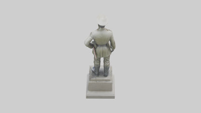National Soldier Statue model VR / AR / low-poly