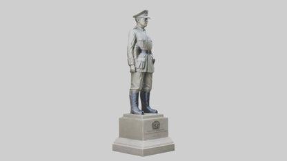 National Soldier Statue model VR / AR / low-poly