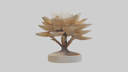 3D model Natural Bloom Sculpture model VR / AR / low-poly