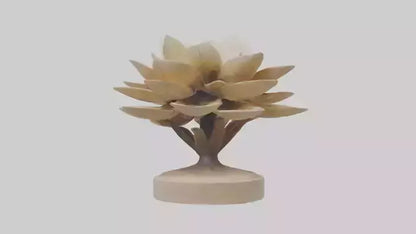 3D model Natural Bloom Sculpture model VR / AR / low-poly