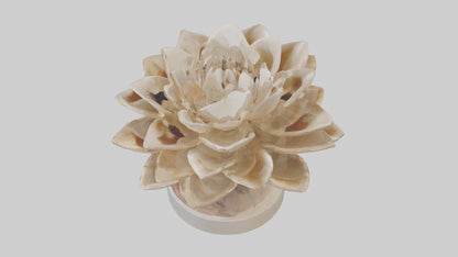 3D model Natural Bloom Sculpture model VR / AR / low-poly