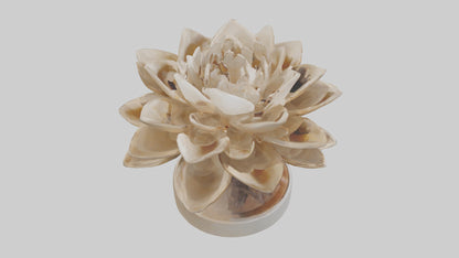 3D model Natural Bloom Sculpture model VR / AR / low-poly