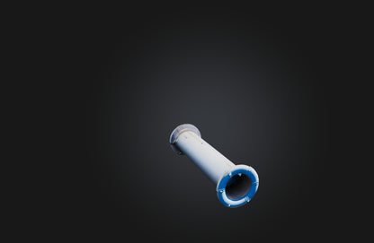 3D model natural gas pipe VR / AR / low-poly