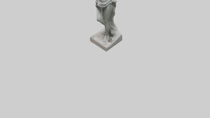 3D model Natural Movement Statue model VR / AR / low-poly