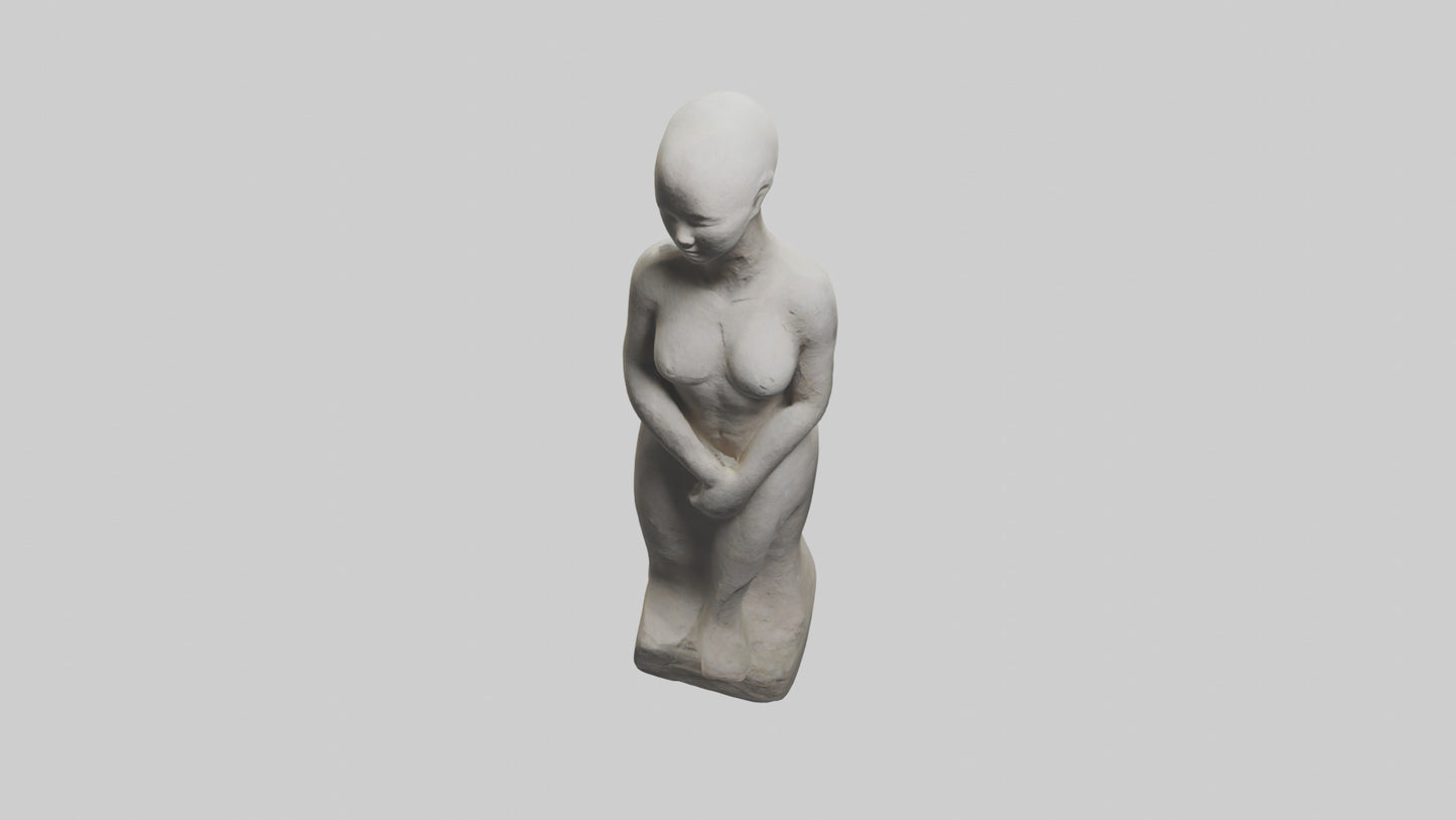 Natural Shape Form statue model VR / AR / low-poly