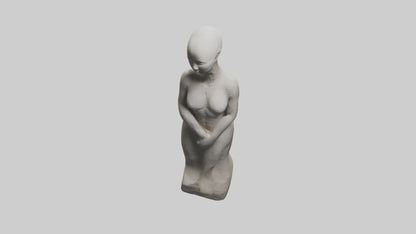 Natural Shape Form statue model VR / AR / low-poly
