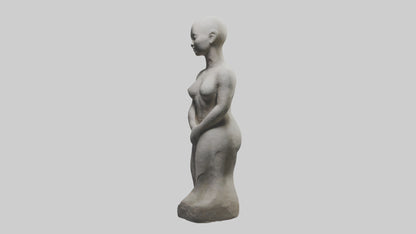 Natural Shape Form statue model VR / AR / low-poly