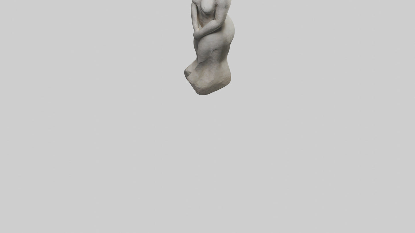 Natural Shape Form statue model VR / AR / low-poly