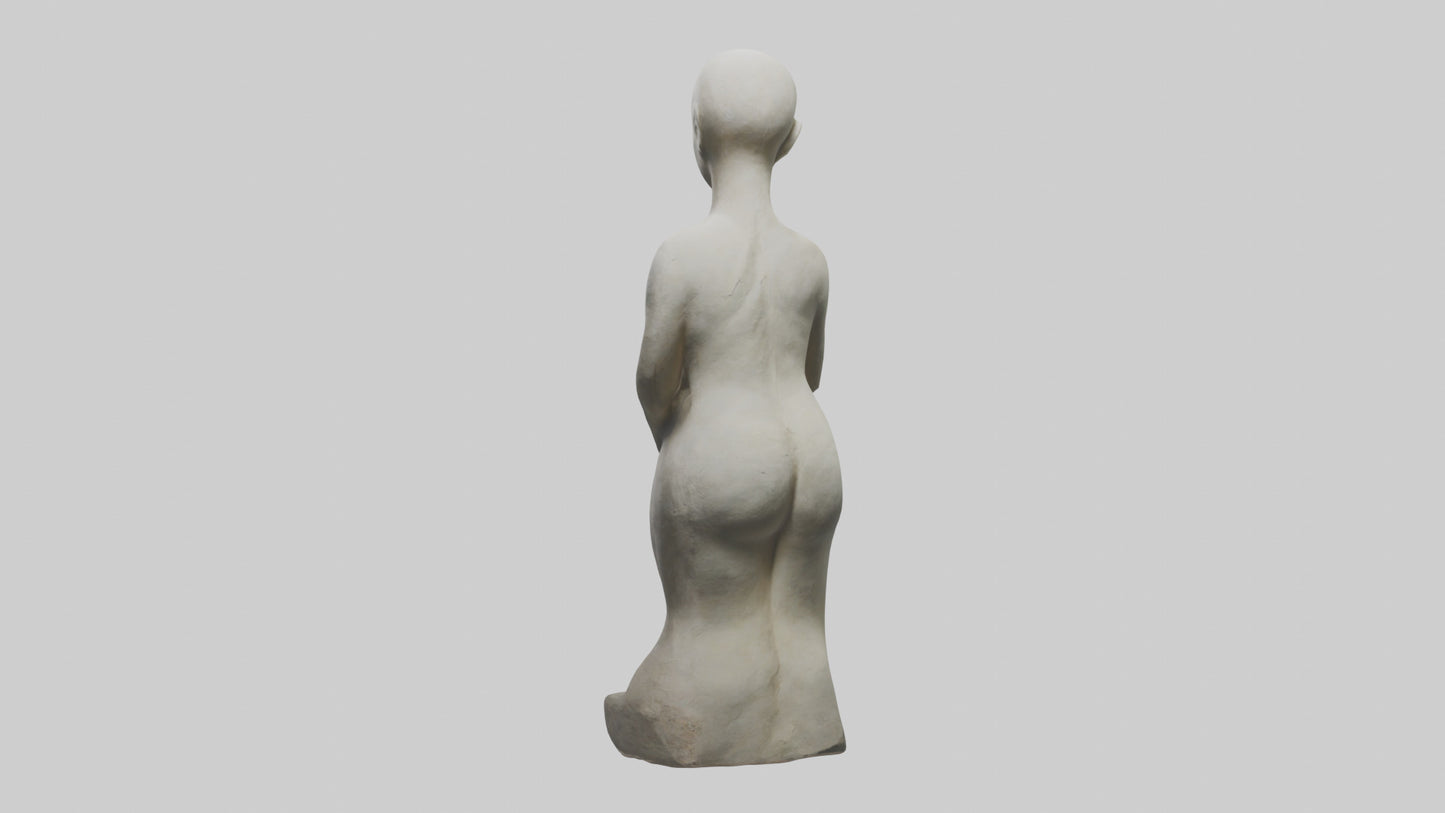 Natural Shape Form statue model VR / AR / low-poly
