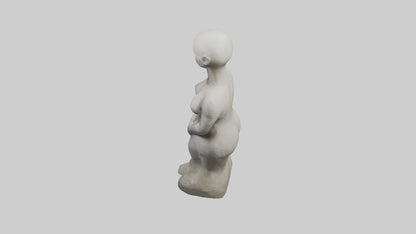 Natural Shape Form statue model VR / AR / low-poly