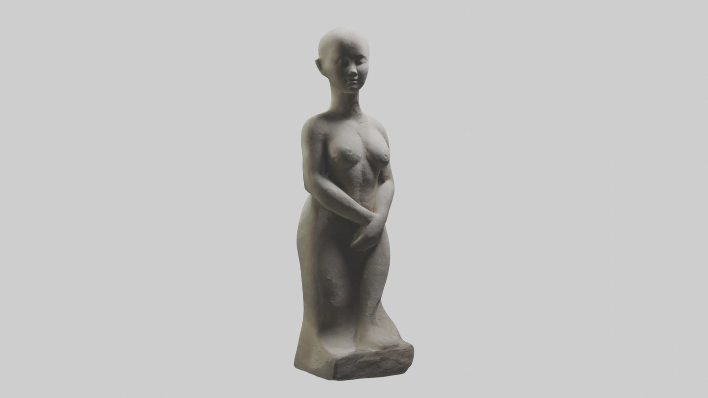 Natural Shape Form statue model VR / AR / low-poly