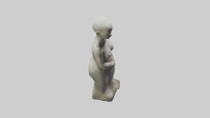 Natural Shape Form statue model VR / AR / low-poly