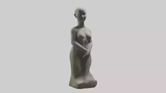 Natural Shape Form statue model VR / AR / low-poly