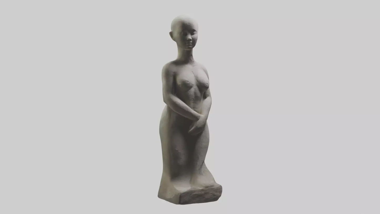 Natural Shape Form statue model VR / AR / low-poly