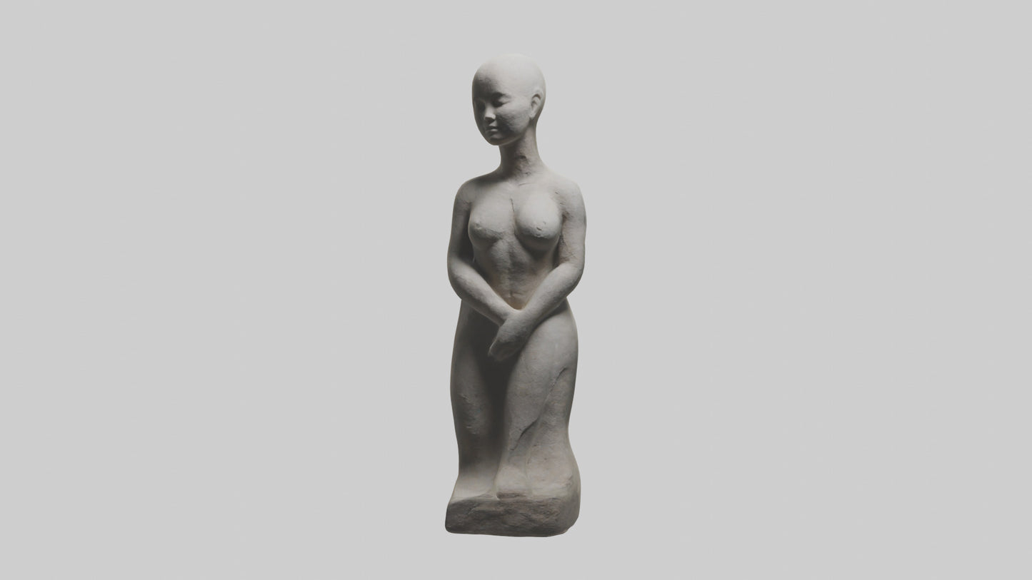 Natural Shape Form statue model VR / AR / low-poly