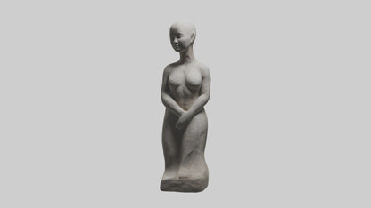Natural Shape Form statue model VR / AR / low-poly