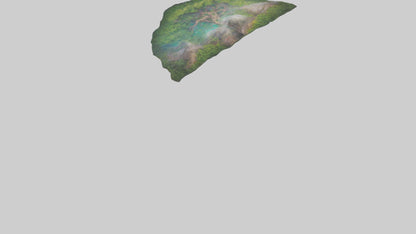 3D model Nature Wall Murals VR / AR / low-poly