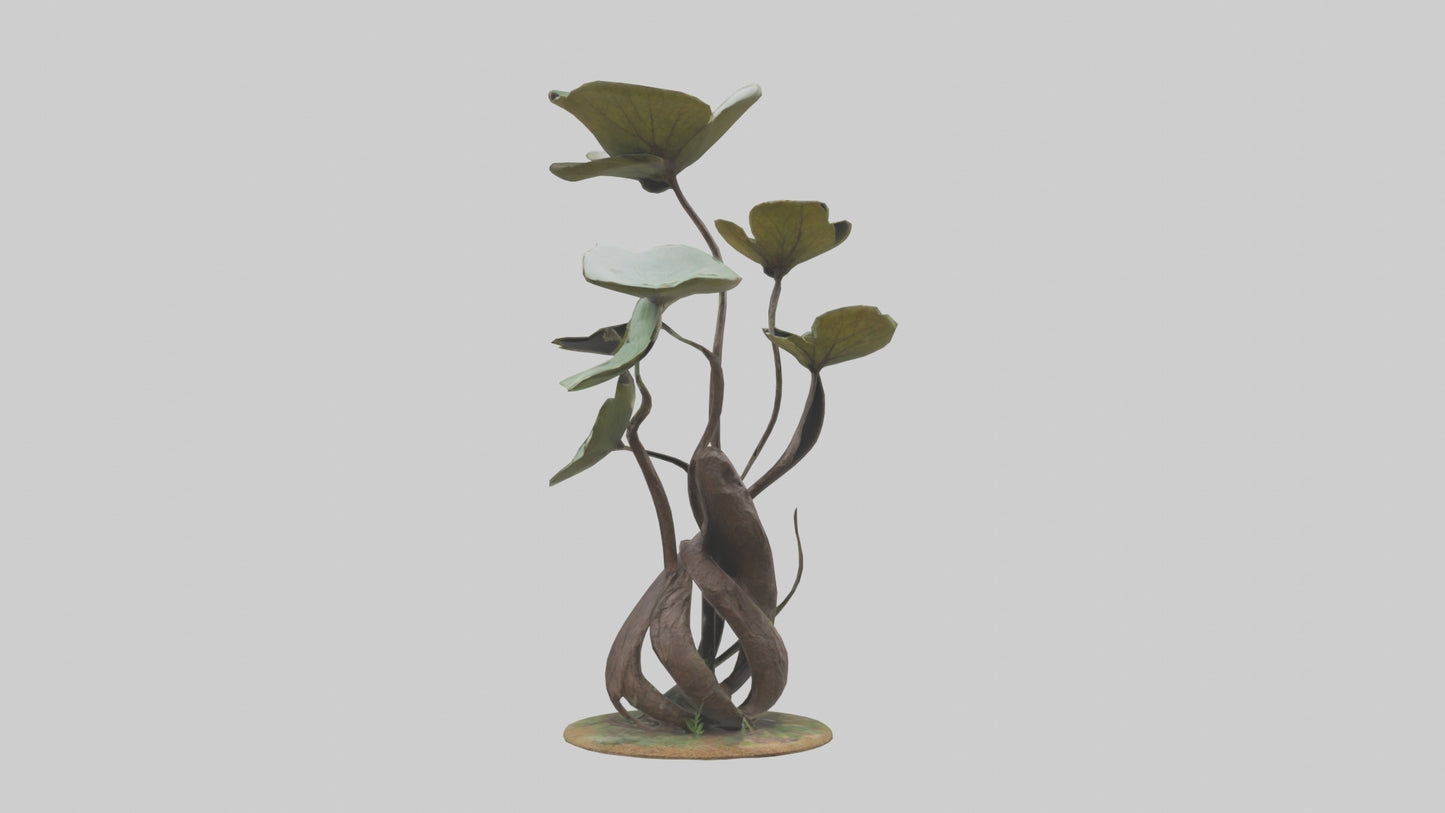 3D model Natureinspired art model VR / AR / low-poly