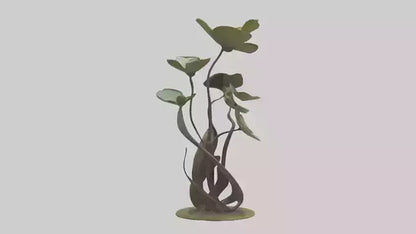 3D model Natureinspired art model VR / AR / low-poly