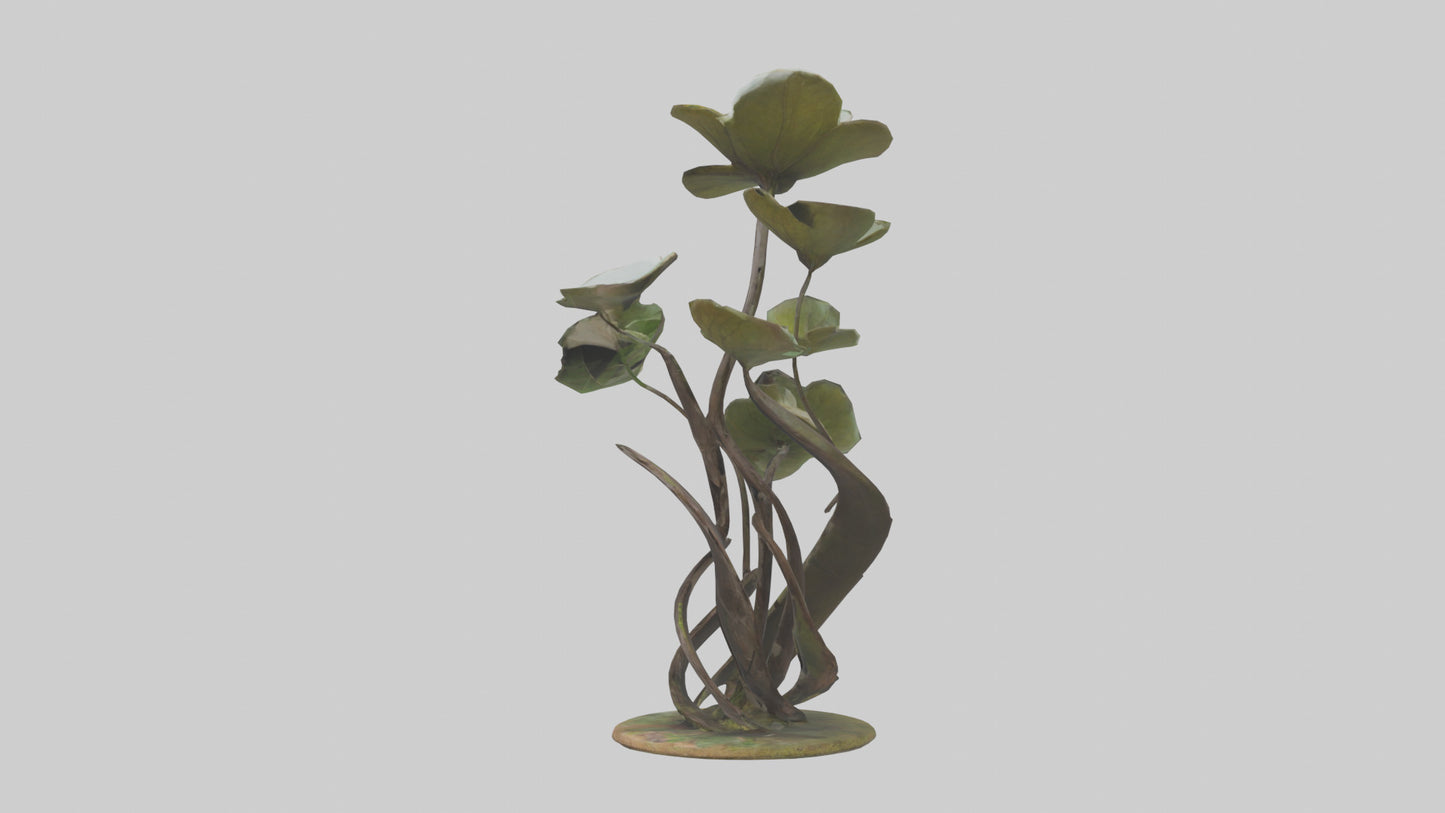 3D model Natureinspired art model VR / AR / low-poly