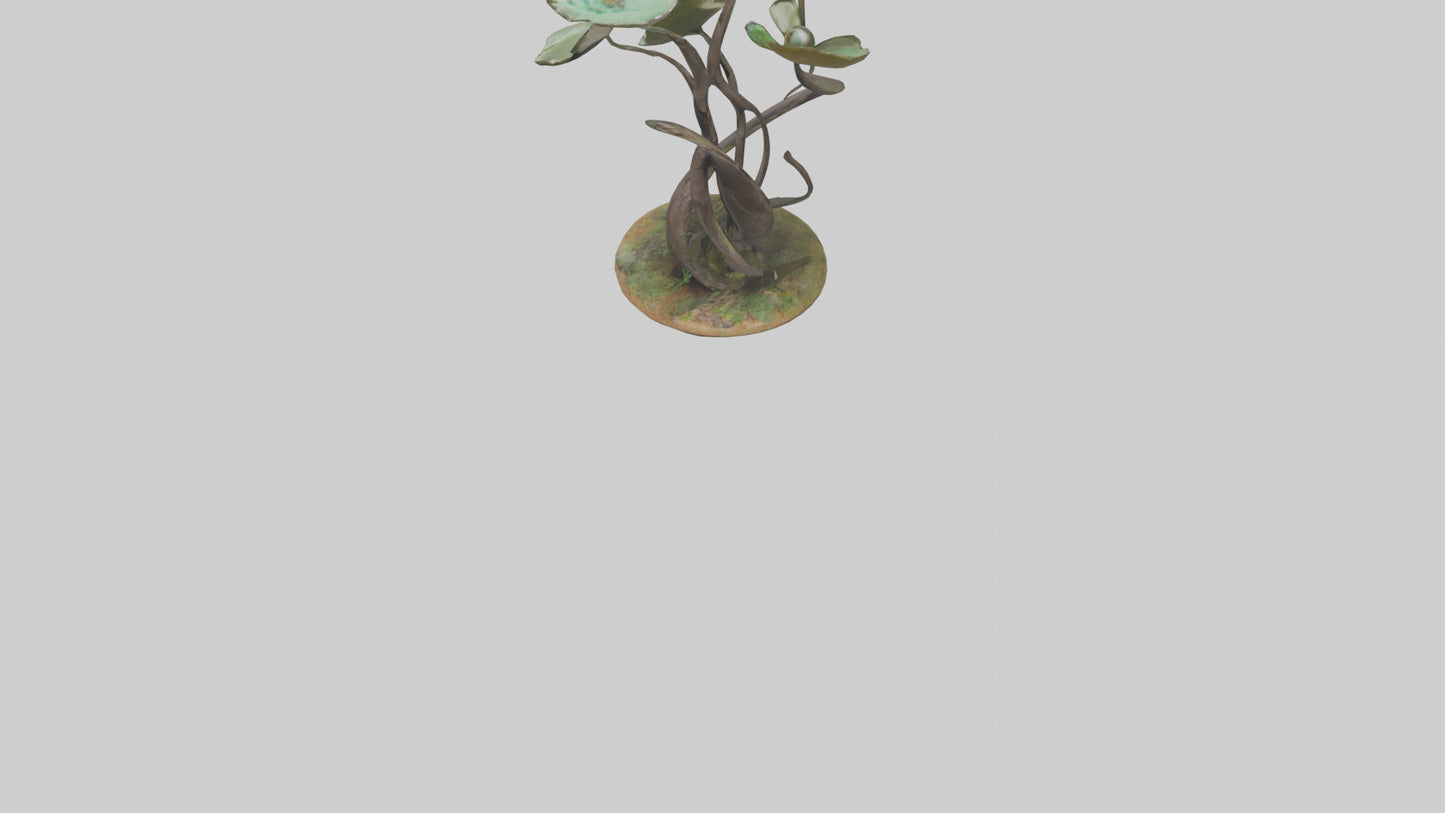 3D model Natureinspired art model VR / AR / low-poly