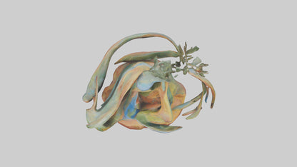 Natures Abstraction statue model VR / AR / low-poly