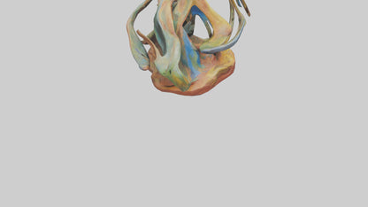 Natures Abstraction statue model VR / AR / low-poly