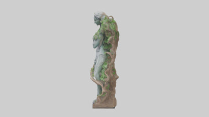 3D model Natures Beauty Memorial Statue model VR / AR / low-poly