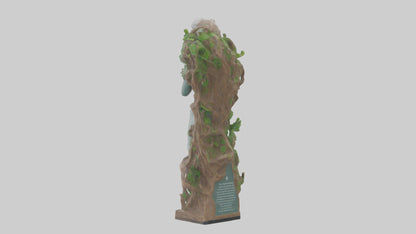 3D model Natures Beauty Memorial Statue model VR / AR / low-poly