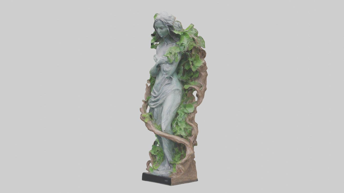 3D model Natures Beauty Memorial Statue model VR / AR / low-poly
