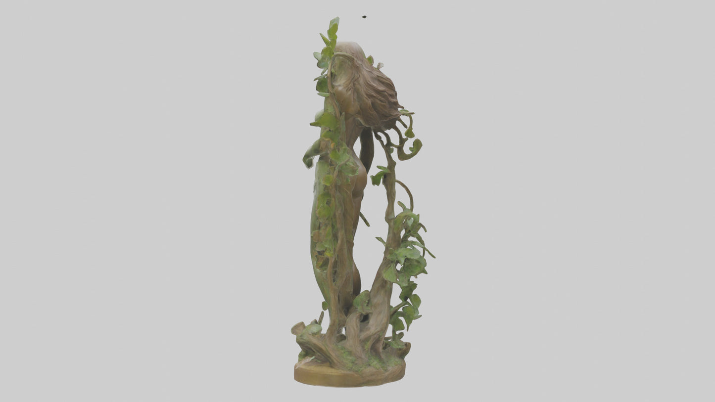 3D model Natures Beauty sculpture model VR / AR / low-poly