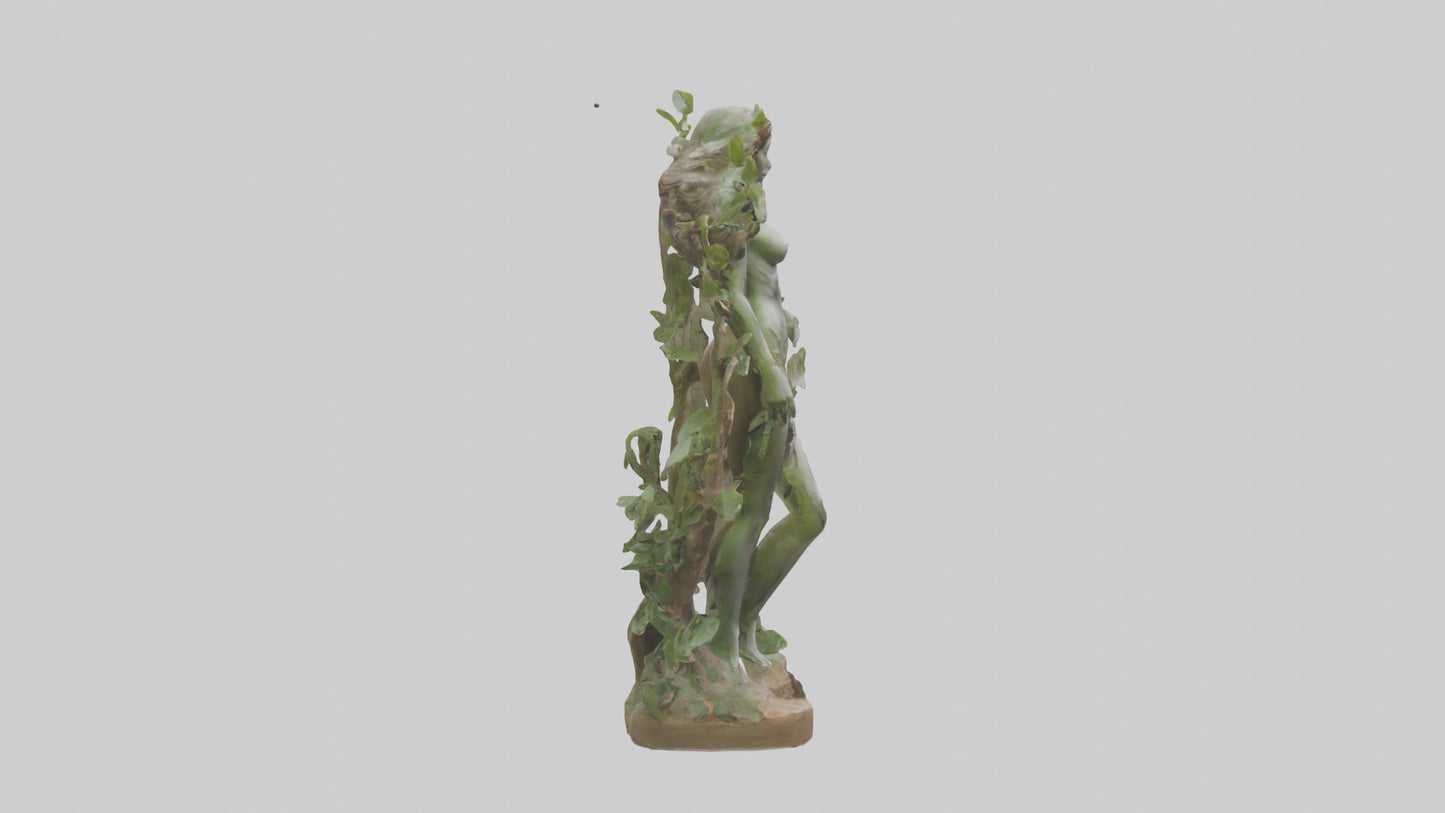 3D model Natures Beauty sculpture model VR / AR / low-poly