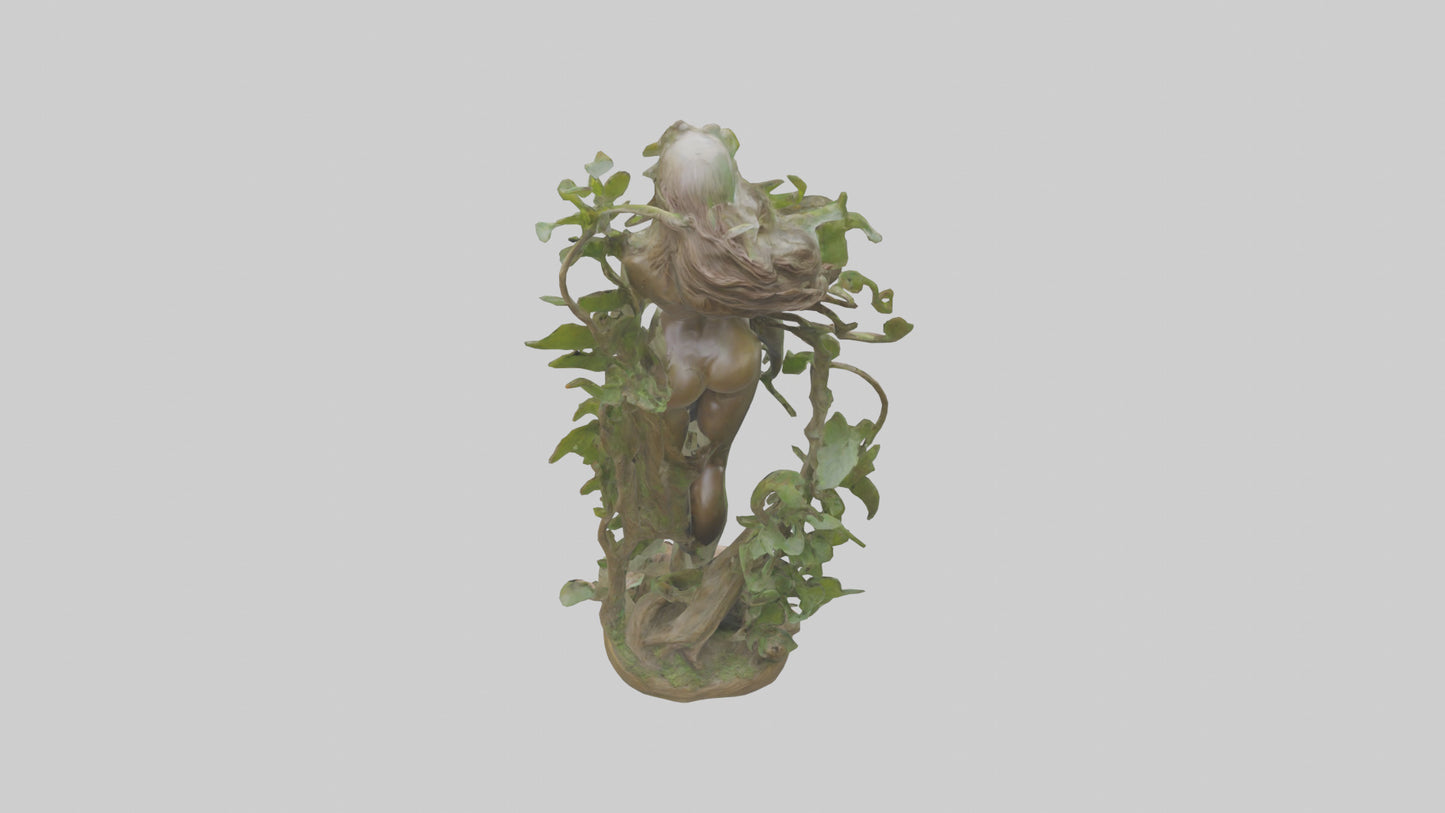 3D model Natures Beauty sculpture model VR / AR / low-poly
