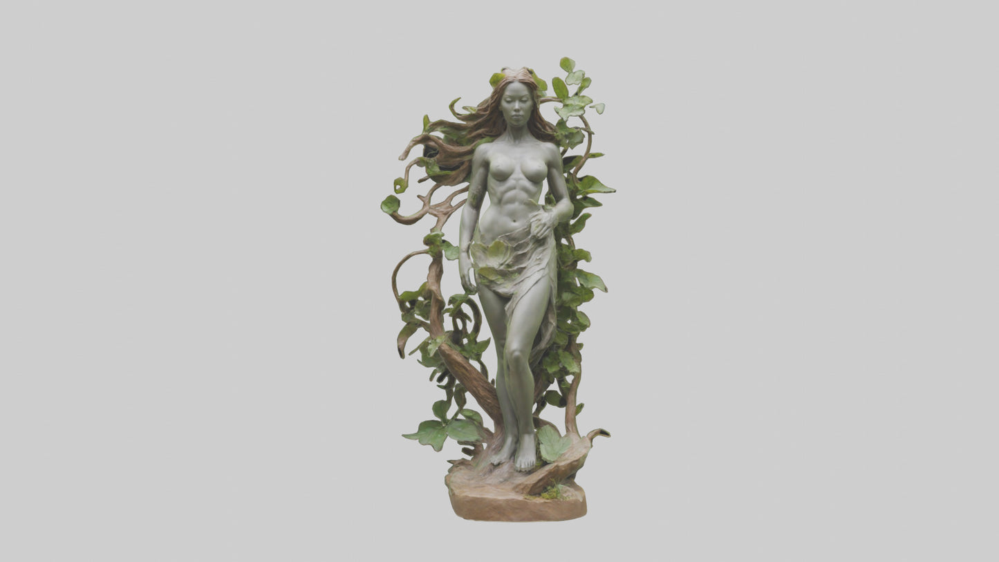 3D model Natures Beauty sculpture model VR / AR / low-poly