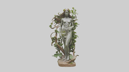 3D model Natures Beauty sculpture model VR / AR / low-poly