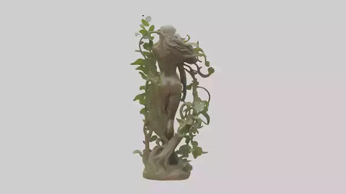 3D model Natures Beauty sculpture model VR / AR / low-poly