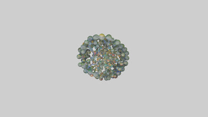 3D model Natures DNA sculpture model VR / AR / low-poly