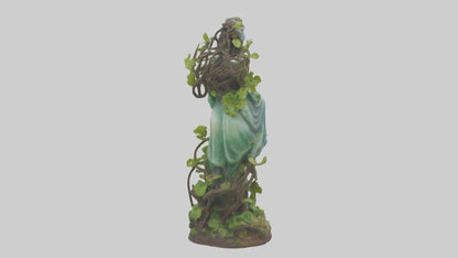 3D model Natures Essence statue model VR / AR / low-poly
