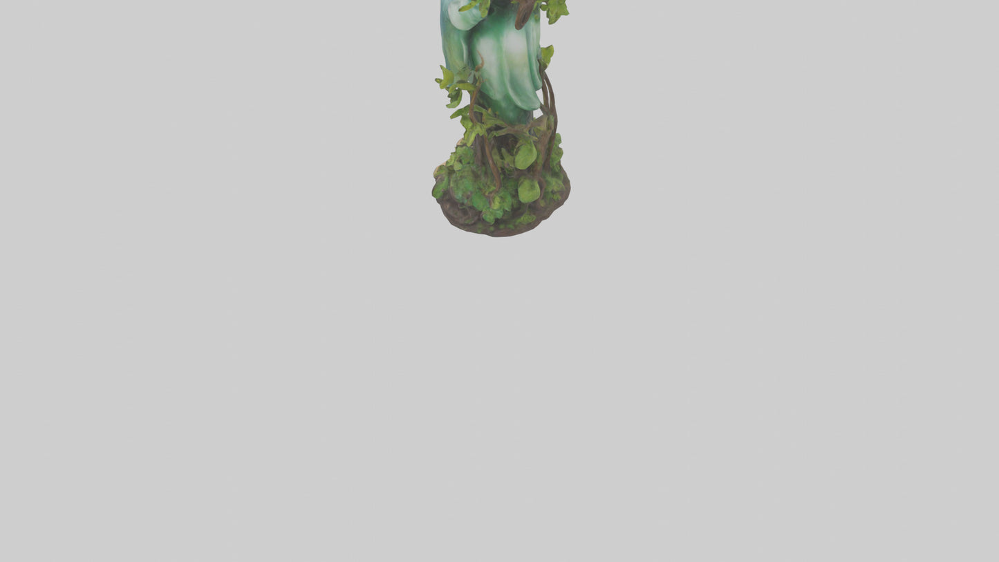 3D model Natures Essence statue model VR / AR / low-poly