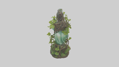 3D model Natures Essence statue model VR / AR / low-poly