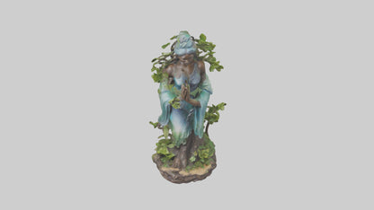 3D model Natures Essence statue model VR / AR / low-poly