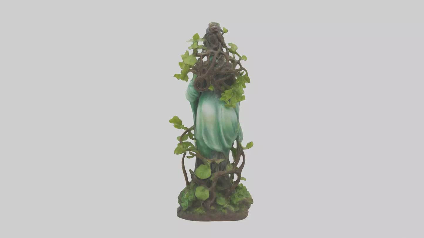 3D model Natures Essence statue model VR / AR / low-poly