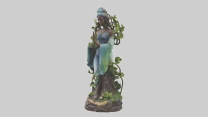 3D model Natures Essence statue model VR / AR / low-poly