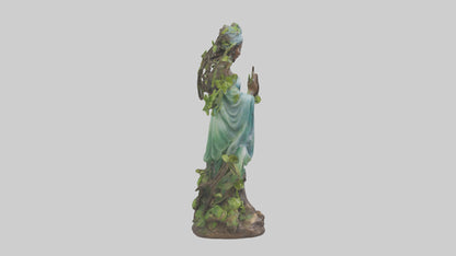 3D model Natures Essence statue model VR / AR / low-poly