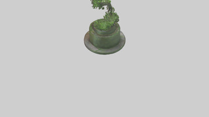 Natures Helix statue model VR / AR / low-poly