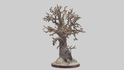 3D model Natures Last Stand Sculpture model 2 VR / AR / low-poly