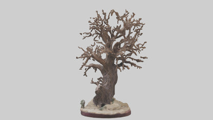 3D model Natures Last Stand Sculpture model 2 VR / AR / low-poly